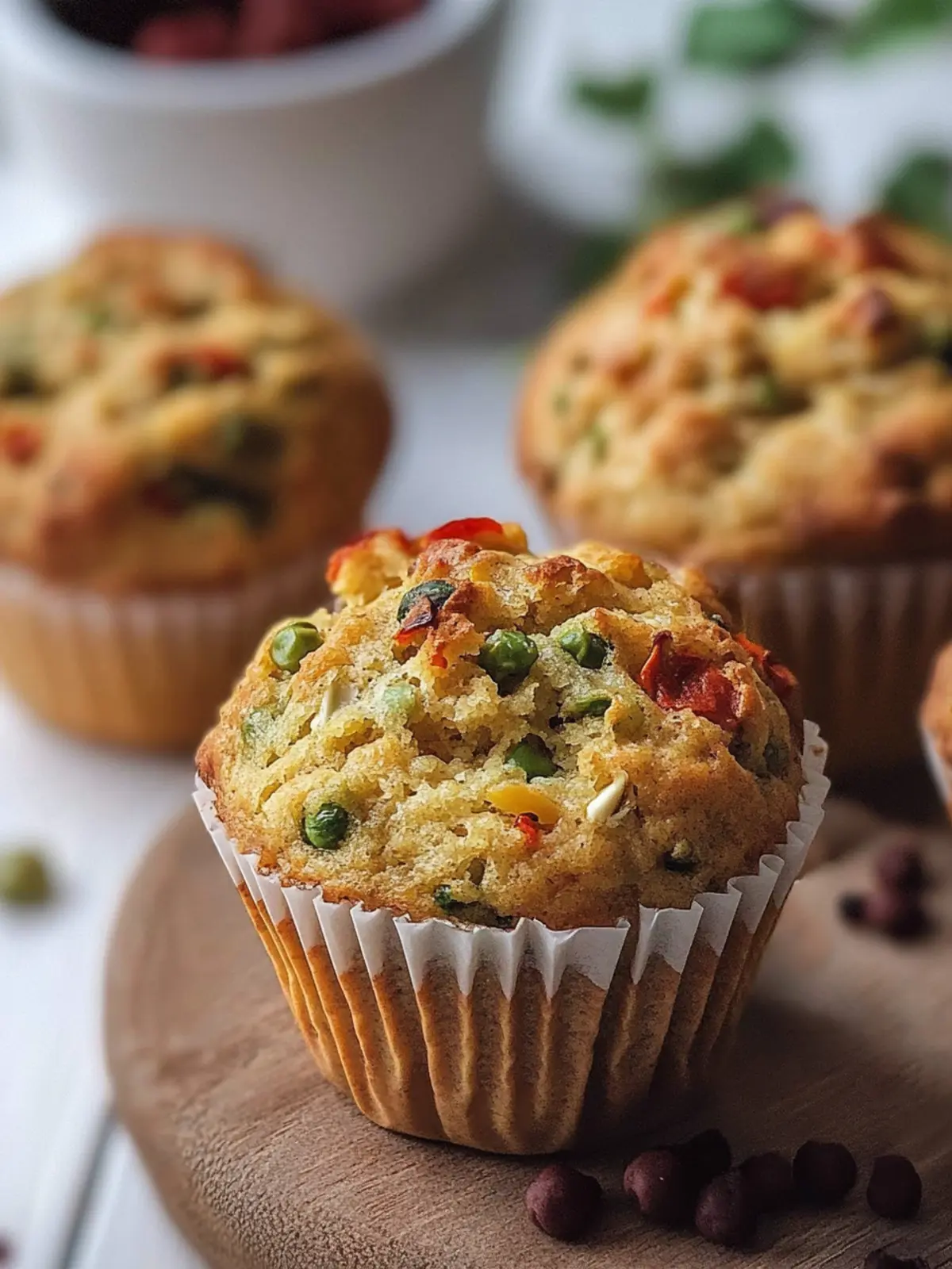 Savory Vegan Muffins Loaded with Fresh Veggies and Flavor 5 Vegan Savoury Muffins