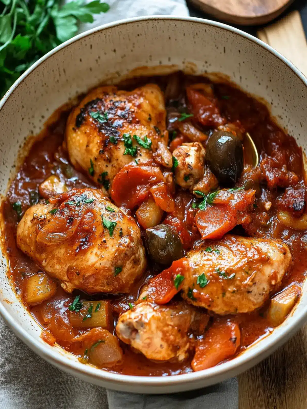 Delicious Chicken Chasseur: A Cozy Dinner Delight! 5 Chicken Chasseur