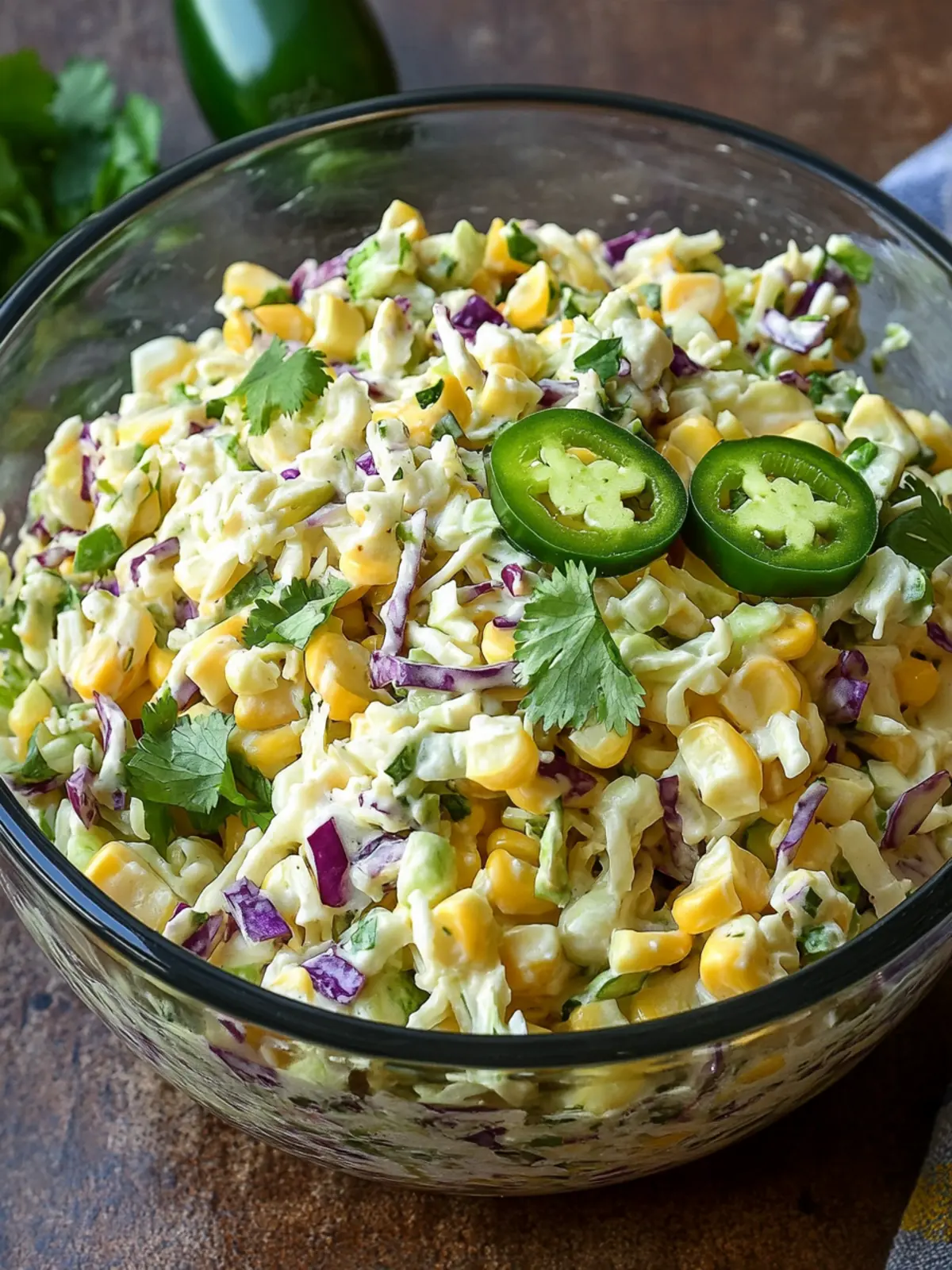 Spice Up Dinner with Zesty Jalapeno Corn Coleslaw Recipe 3 Jalapeno Corn Coleslaw