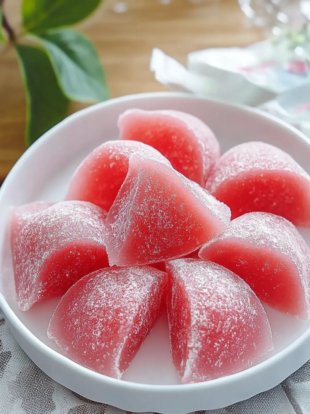 Deliciously Chewy Watermelon Mochi to Satisfy Your Cravings 3 Watermelon Mochi