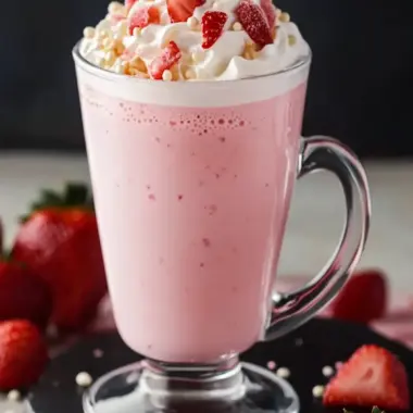 Indulge in Pink Strawberry Hot Chocolate Bliss at Home 9 Pink Strawberry Hot Chocolate