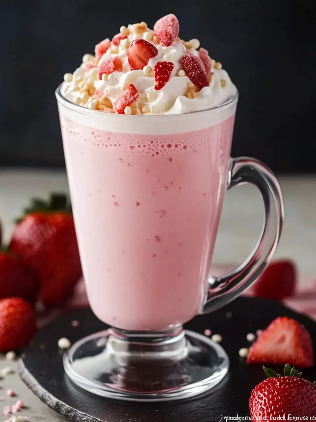 Indulge in Pink Strawberry Hot Chocolate Bliss at Home 5 Pink Strawberry Hot Chocolate