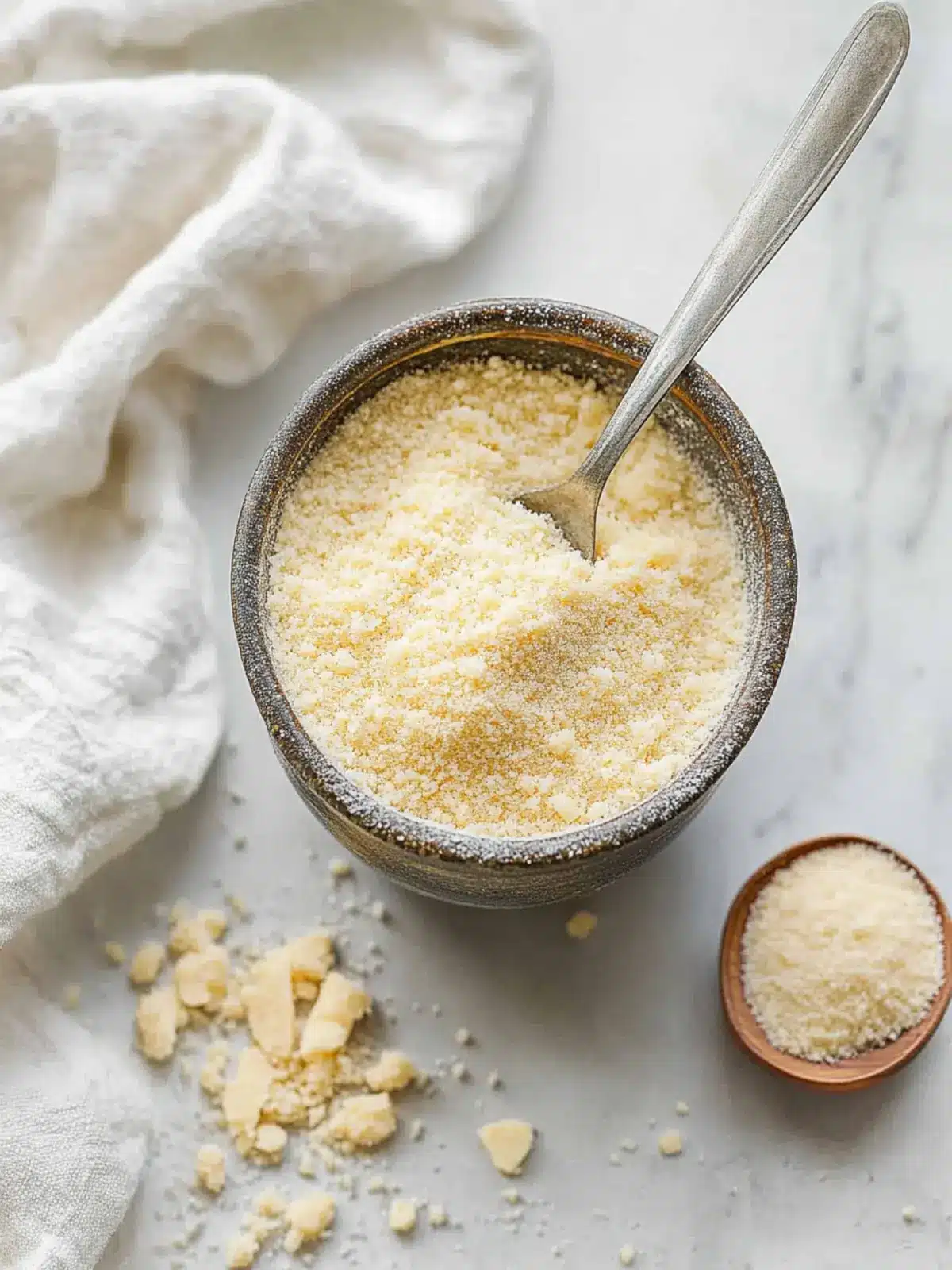 Zesty Cashew Parmesan Cheese You'll Love in 5 Minutes 3 Cashew Parmesan Cheese