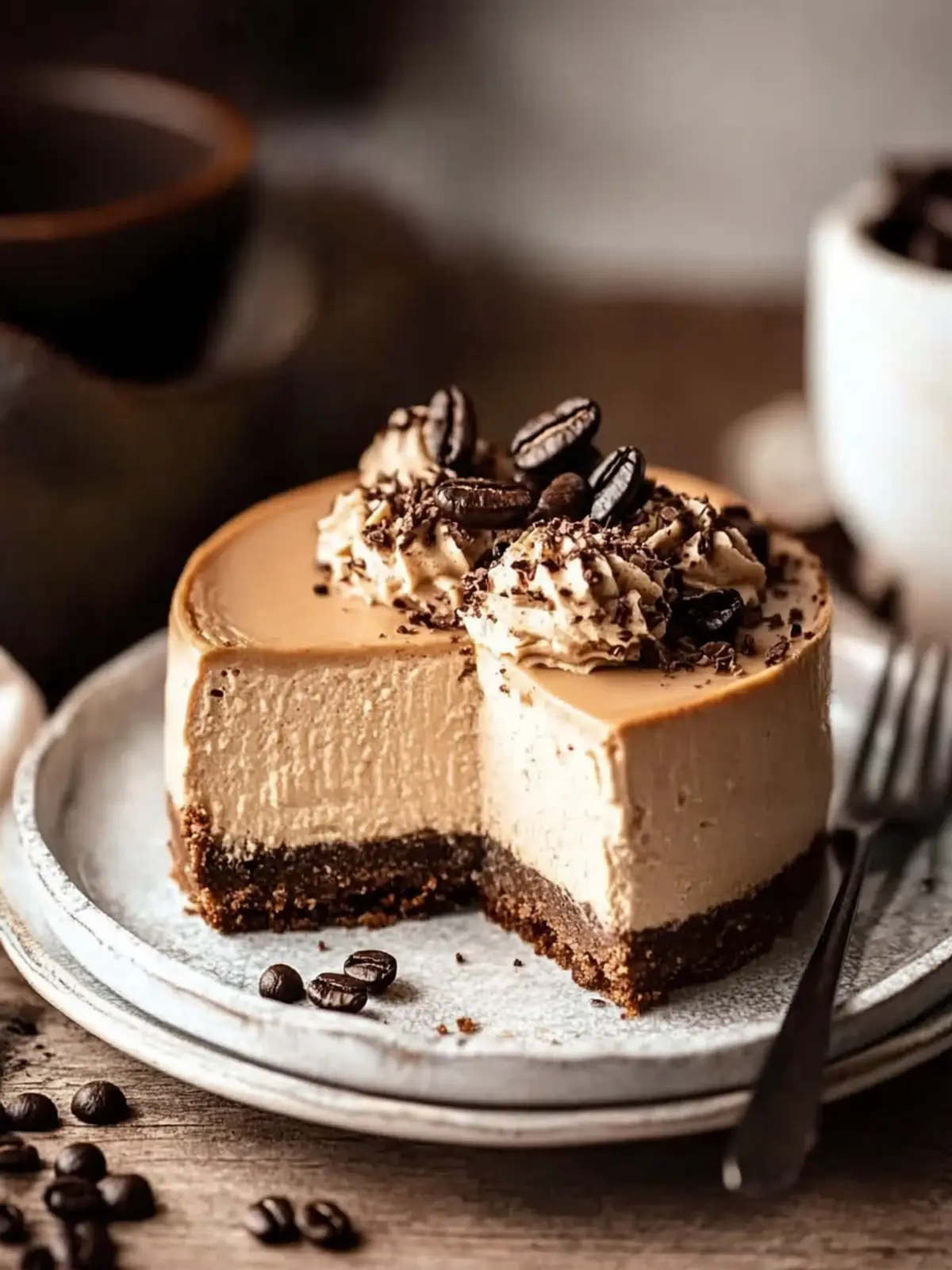 Decadent Coffee Cheesecake to Elevate Your Dessert Game 3 Coffee Cheesecake