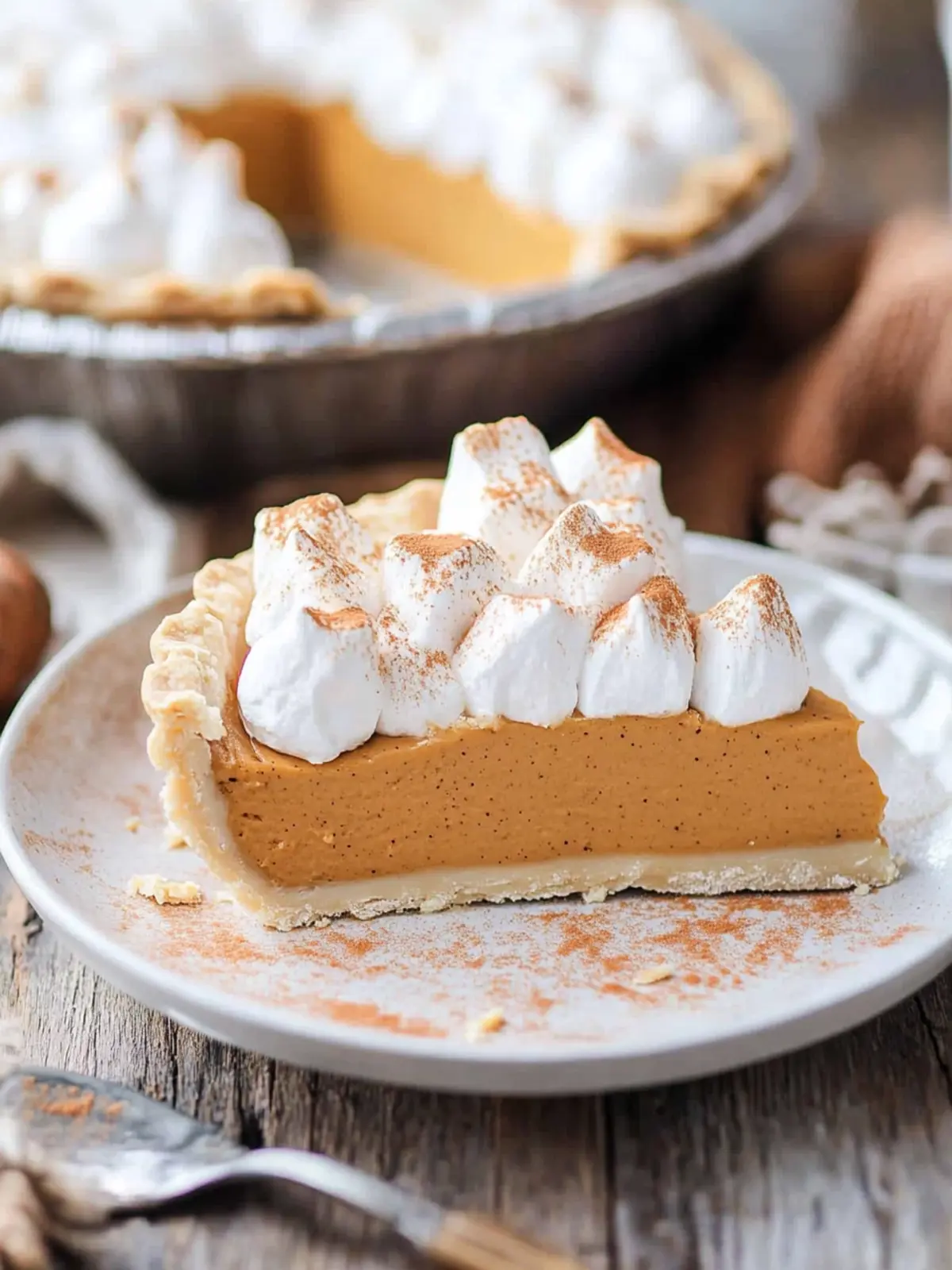 Irresistible Marshmallow Pumpkin Pie Your Fall Favorite 3 Marshmallow Pumpkin Pie