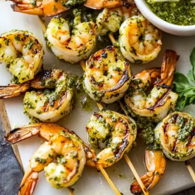 Savor Summer with Easy Pesto Grilled Shrimp Skewers 10 Pesto Grilled Shrimp