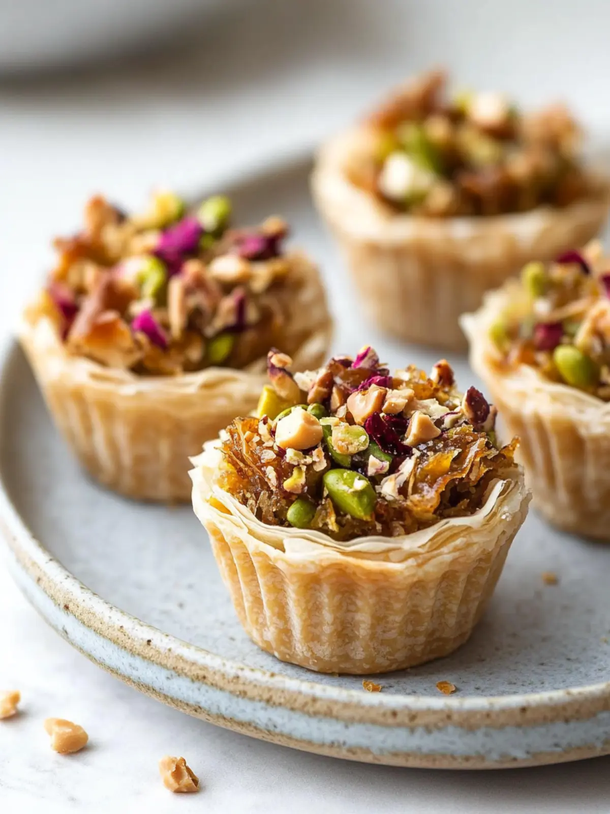 Delicious Vegan Baklava Cups That Will Wow Your Taste Buds 3 Vegan Baklava Cups