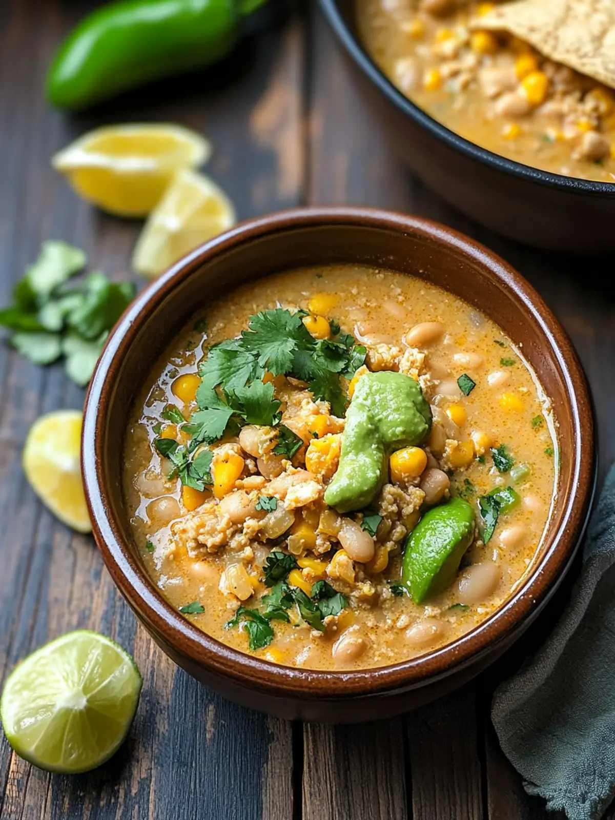 Delicious Vegetarian White Chili for Cozy Nights In 4 Vegetarian White Chili