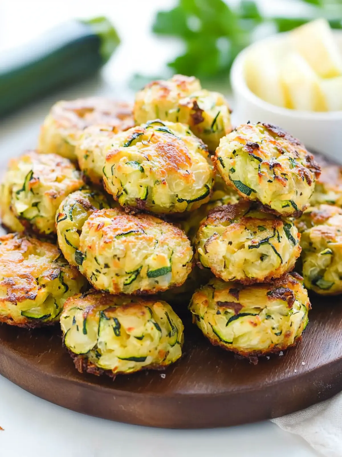 Irresistible Zucchini Garlic Bites That'll Wow Your Guests 3 Zucchini Garlic Bites