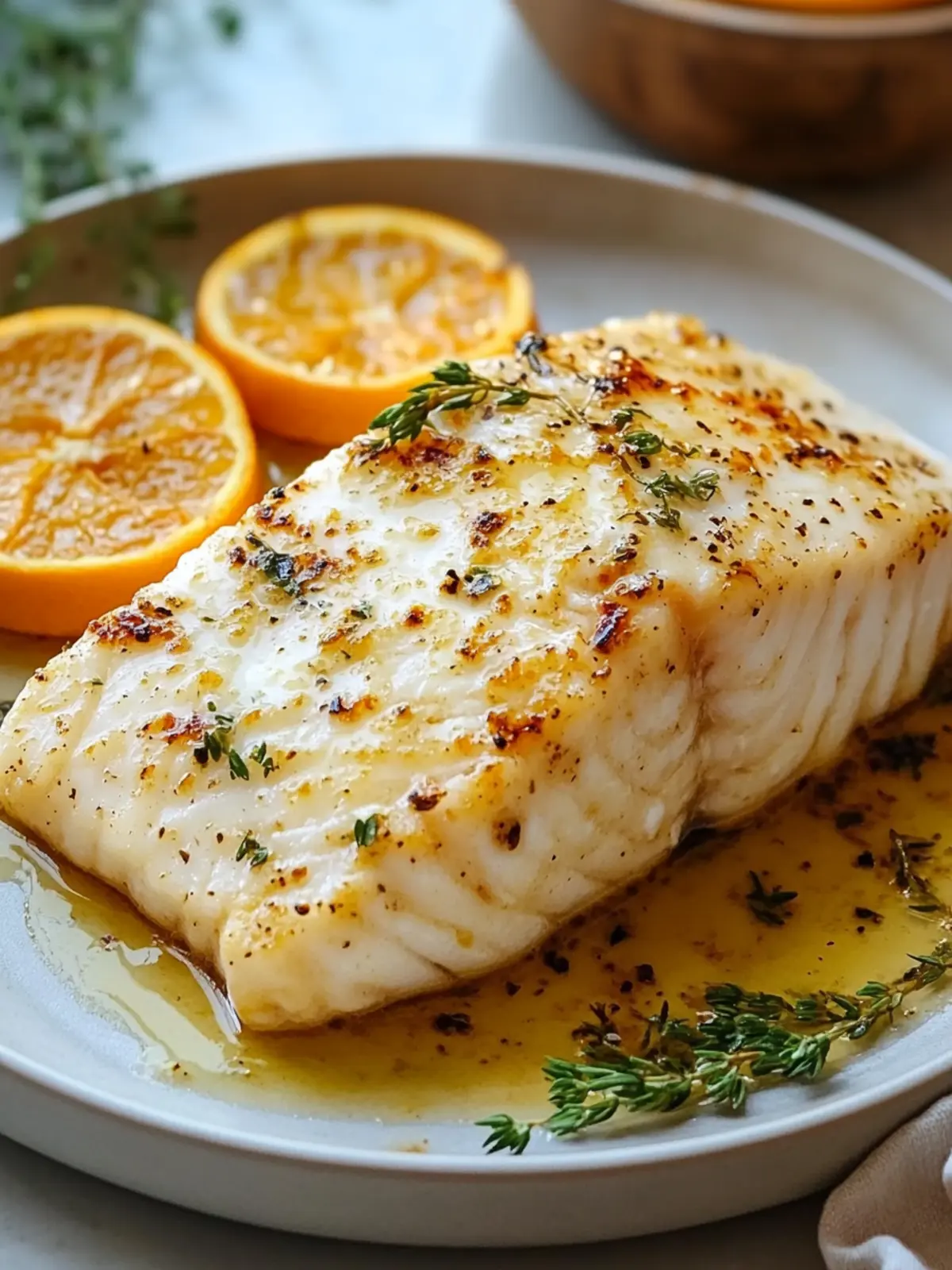 Zesty Orange Dijon Grilled Halibut You’ll Crave Again! 4 Orange Dijon Grilled Halibut