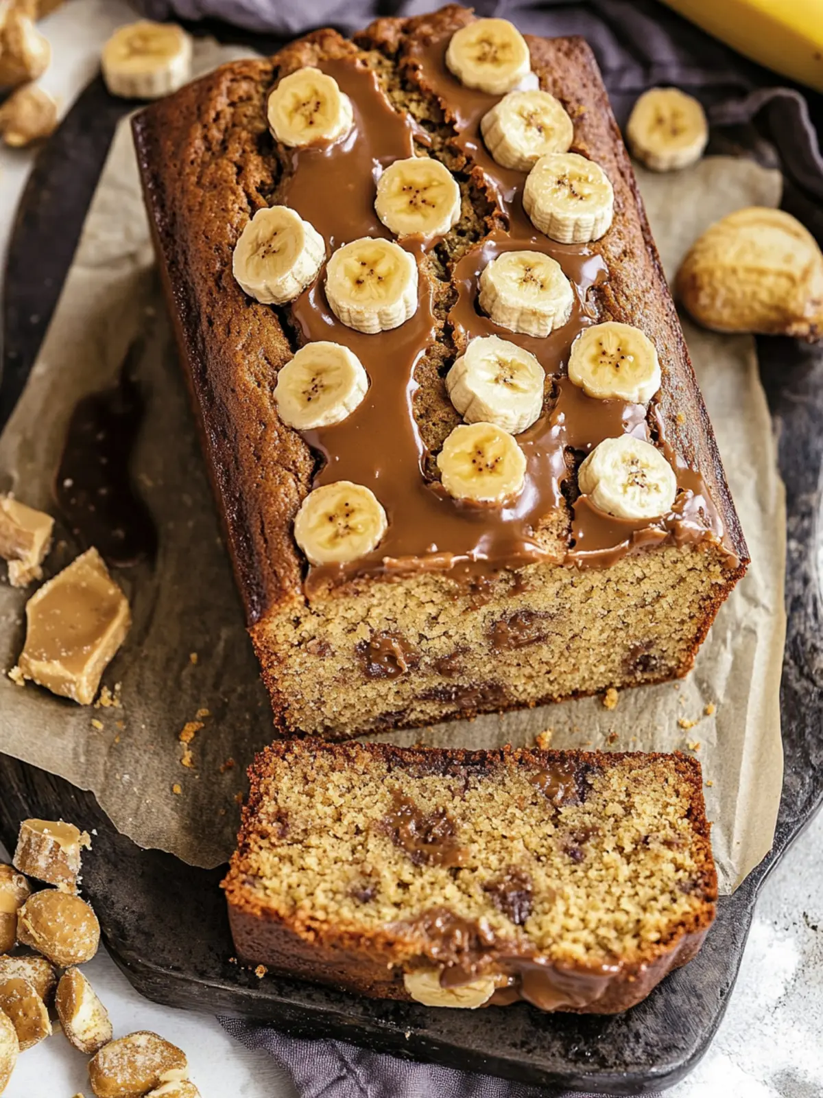 Delicious Reese’s Peanut Butter Banana Bread for Ultimate Indulgence 3 Reese’s Peanut Butter Banana Bread