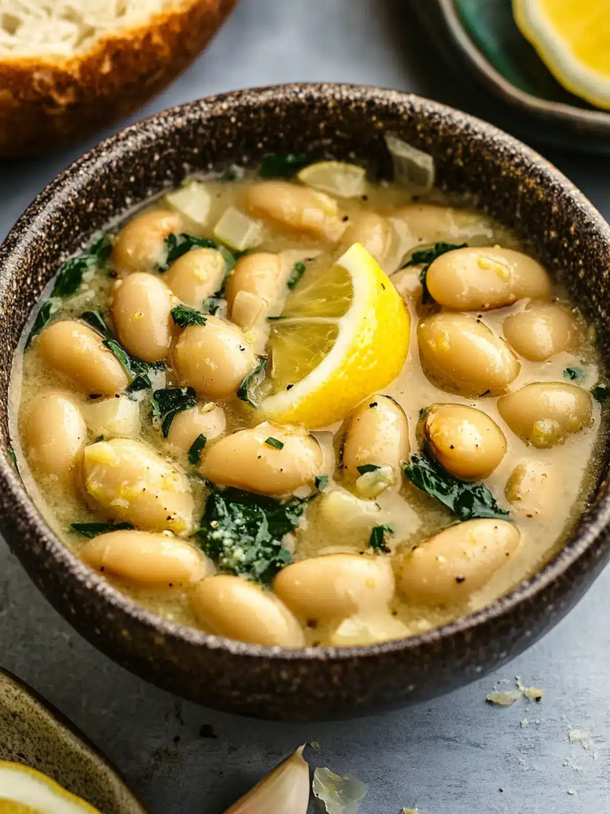 Luscious Creamy Lemon Garlic Butter Beans in Just 20 Minutes 5 Creamy Lemon Garlic Butter Beans