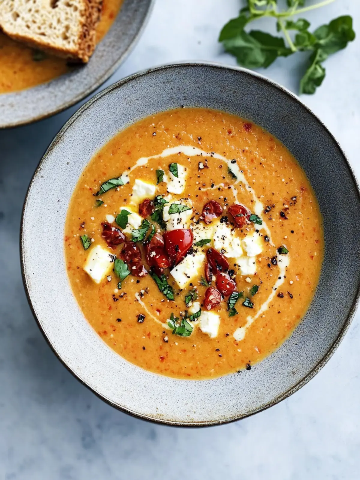 Creamy Baked Feta Soup That Will Warm Your Soul 2 Baked Feta Soup
