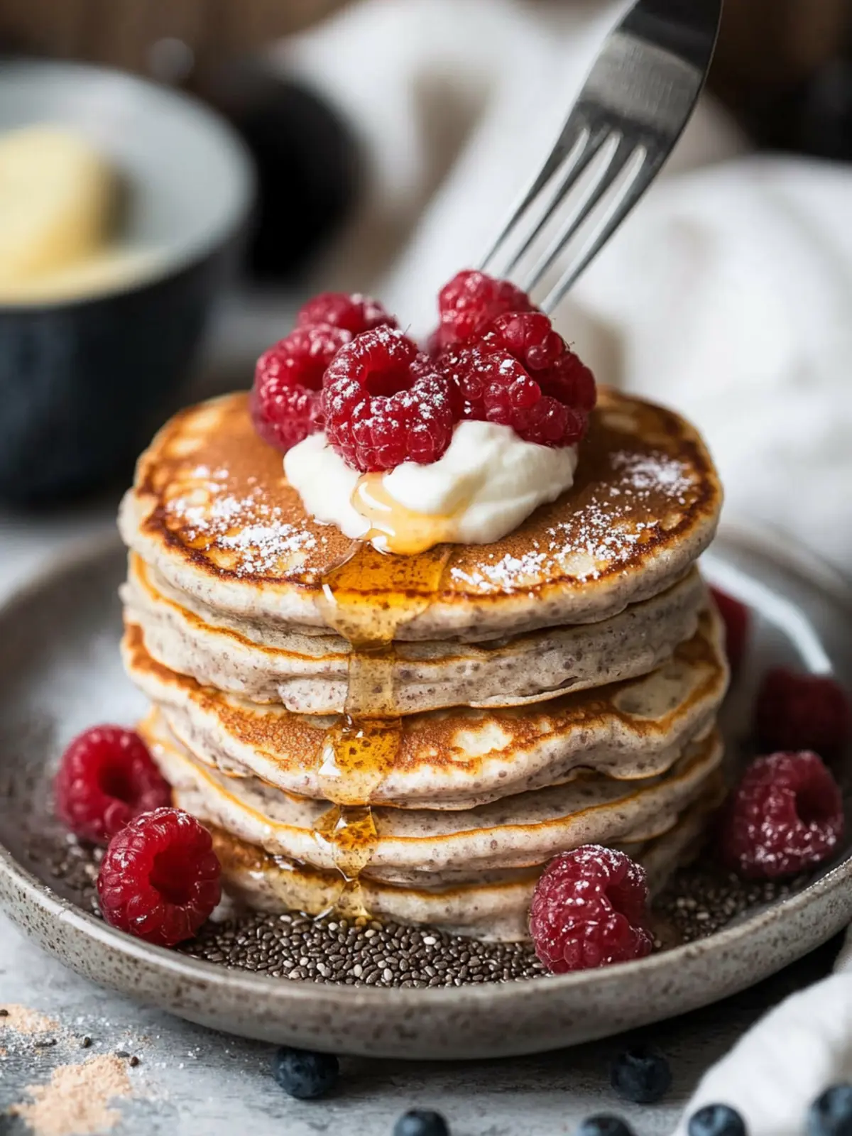 Deliciously Fluffy Chia Seed Pancakes for a Healthy Morning 5 Chia Seed Pancakes