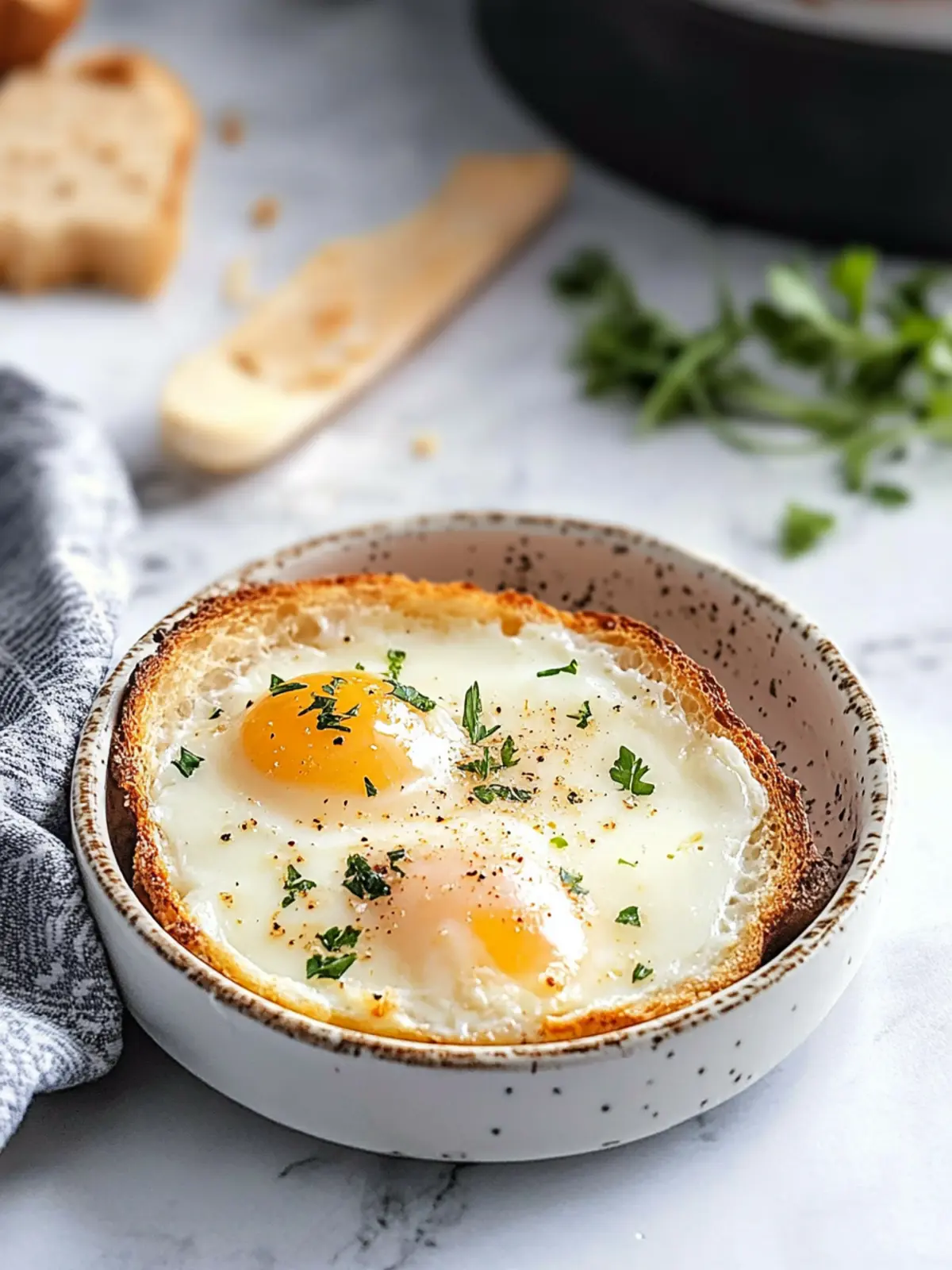 Delicious Shirred Eggs: A Simple Twist on Breakfast Bliss 4 Shirred Eggs