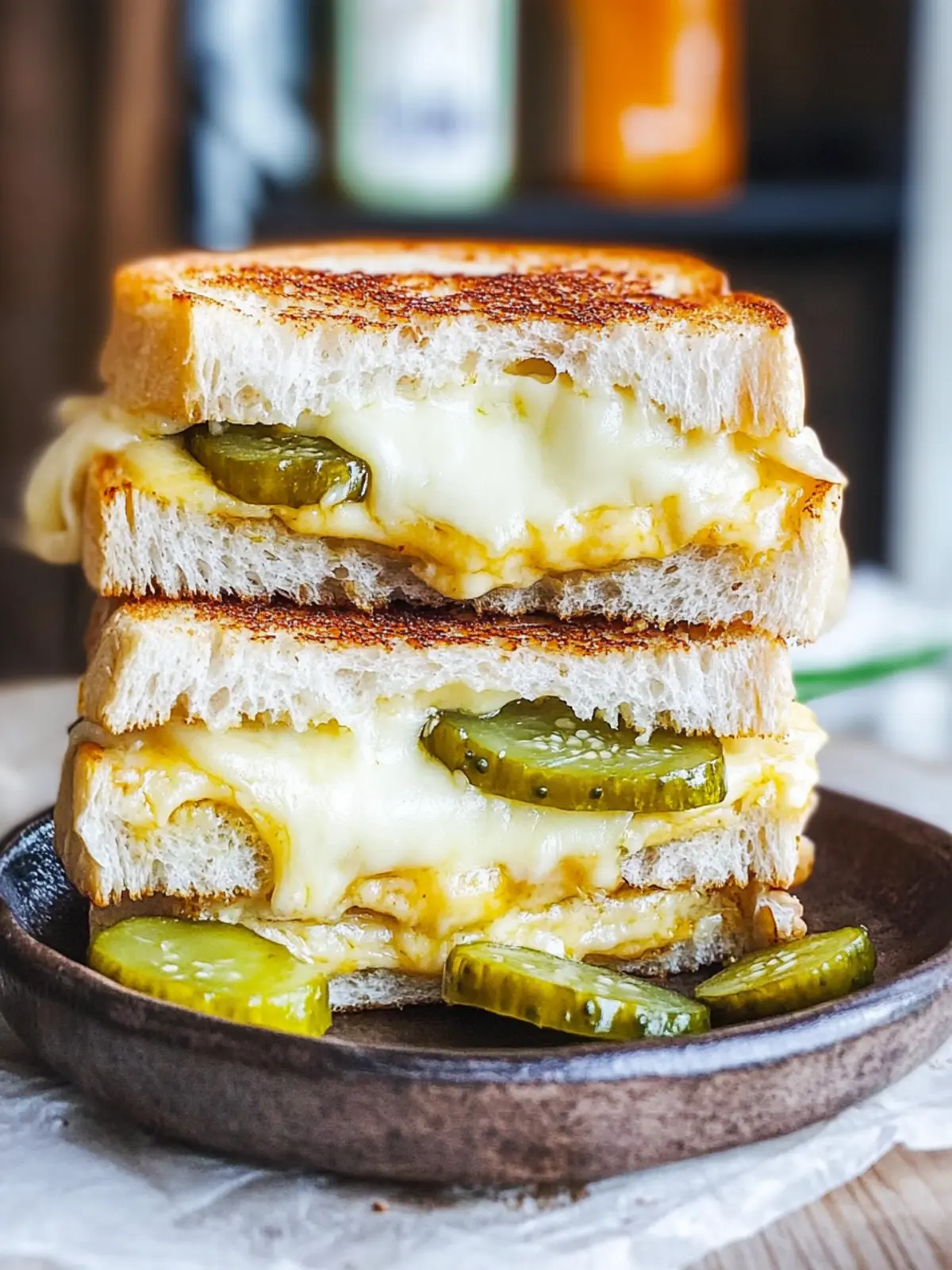 Irresistible Pickle Grilled Cheese Sandwich You’ll Crave 4 Pickle Grilled Cheese Sandwich