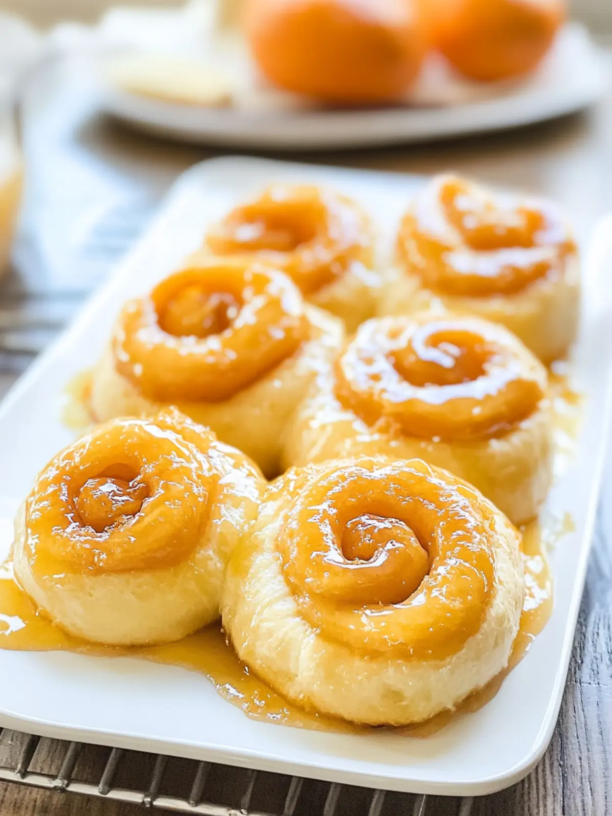 Irresistible Glazed Orange Sweet Rolls for Cozy Mornings 2 Glazed Orange Sweet Rolls