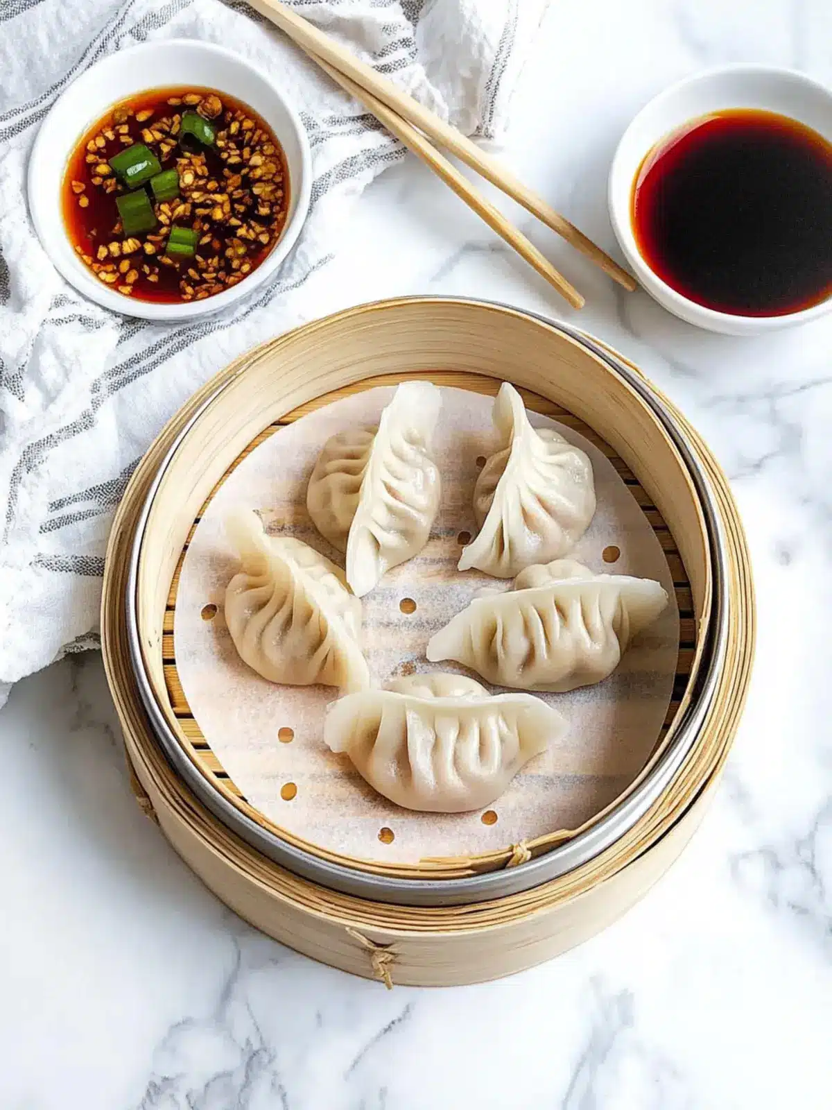 Juicy Steamed Chicken Dumplings: A Flavorful Homemade Treat 4 Juicy Steamed Chicken Dumplings