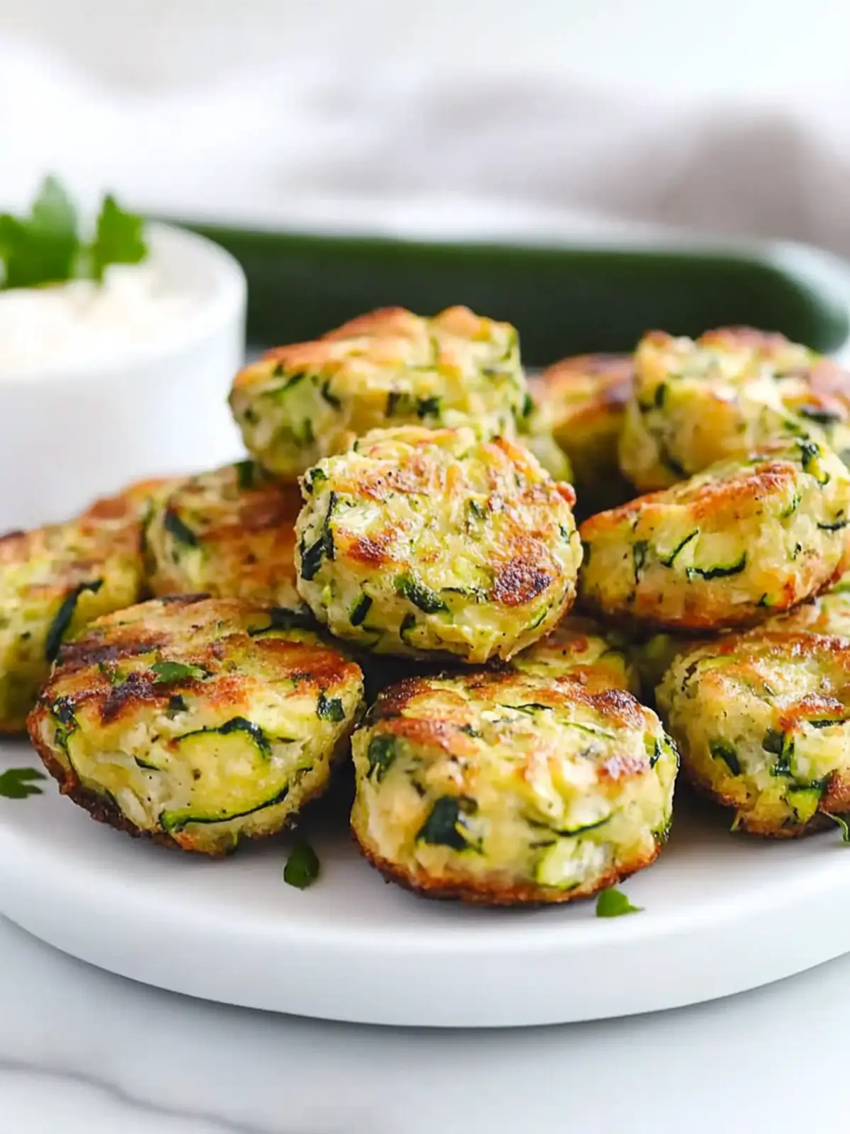 Irresistible Zucchini Garlic Bites That'll Wow Your Guests 2 Zucchini Garlic Bites