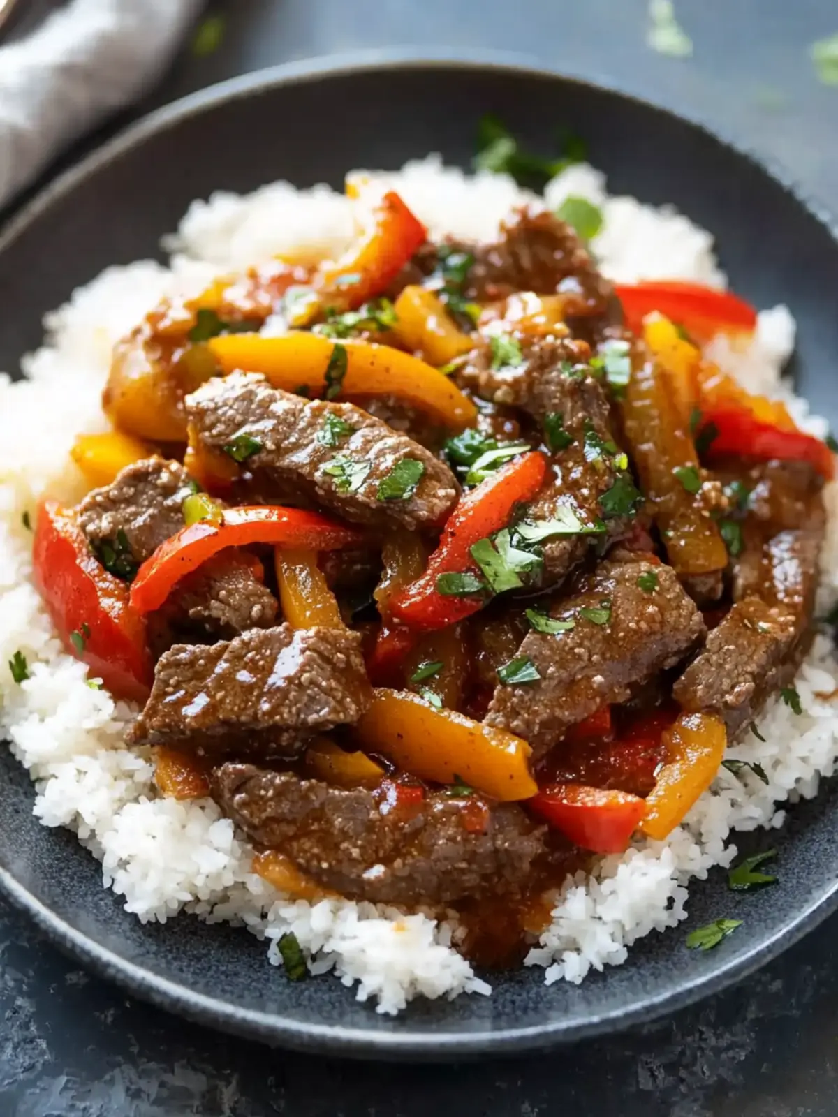 Savory Slow Cooker Pepper Steak for Effortless Dinner Bliss 2 Slow Cooker Pepper Steak