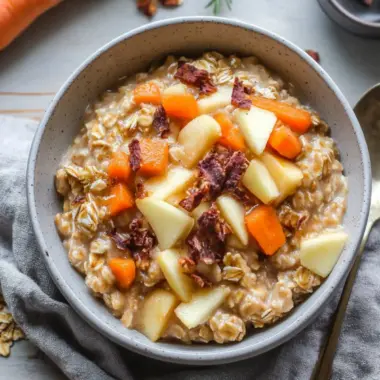 Delicious Apple Carrot Oatmeal for a Cozy Breakfast Delight 9 Apple Carrot Oatmeal