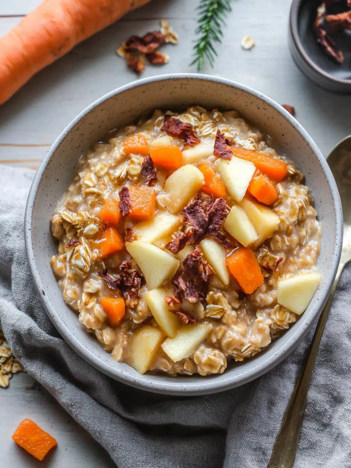 Delicious Apple Carrot Oatmeal for a Cozy Breakfast Delight 5 Apple Carrot Oatmeal