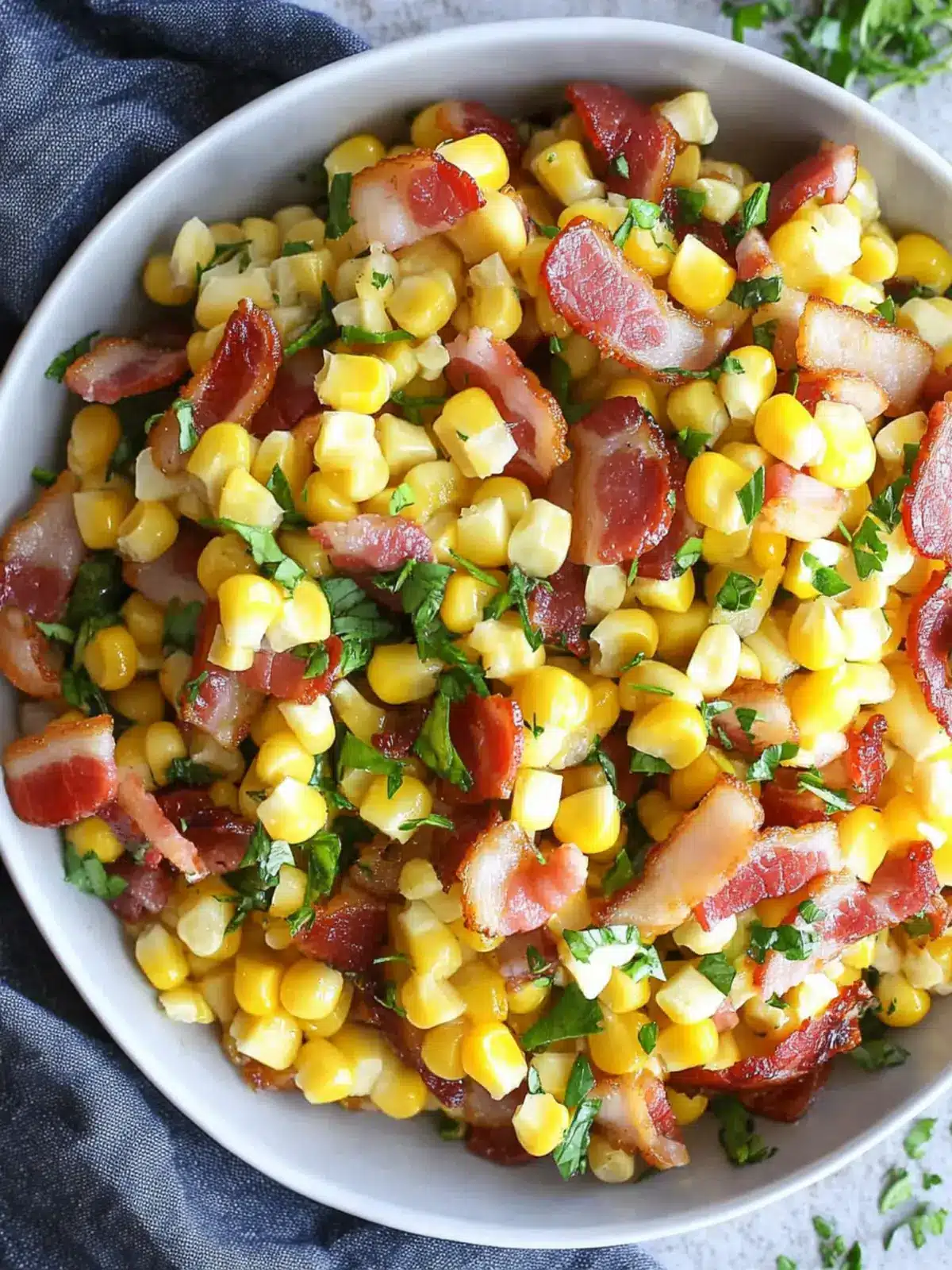 Bacon and Corn Salad: A Creamy, Crunchy Summer Delight 3 Bacon and Corn Salad