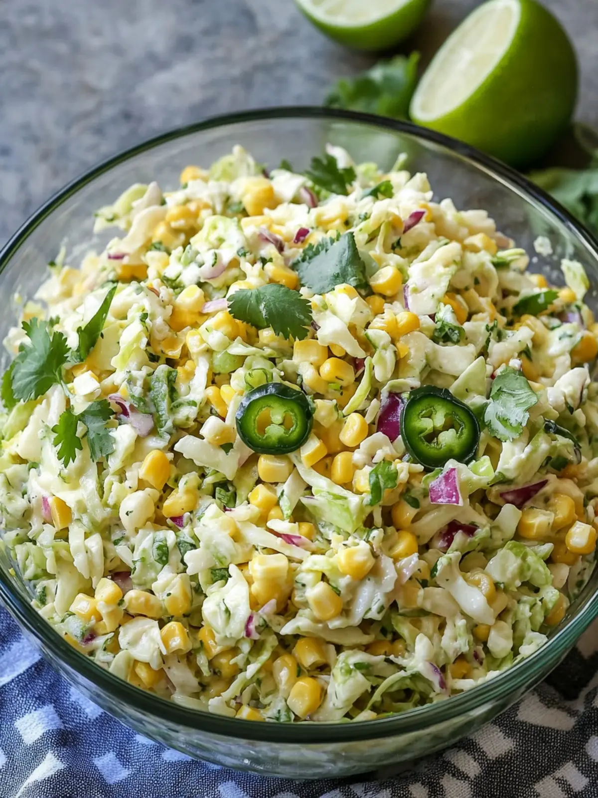 Spice Up Dinner with Zesty Jalapeno Corn Coleslaw Recipe 2 Jalapeno Corn Coleslaw