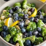 Blueberry Lemon Poppyseed Broccoli Salad You'll Love to Make 81 Blueberry Lemon Poppyseed Broccoli Salad