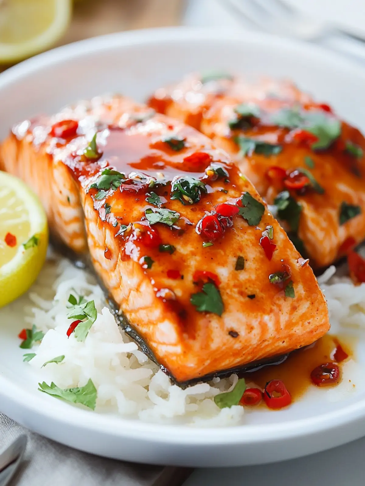 Delicious Sweet Chili Salmon Ready in Just 15 Minutes 4 Sweet Chili Salmon