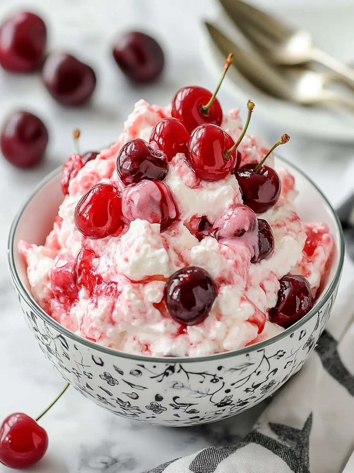 Irresistible Cherry Cheesecake Fluff for Effortless Indulgence 4 Cherry Cheesecake Fluff