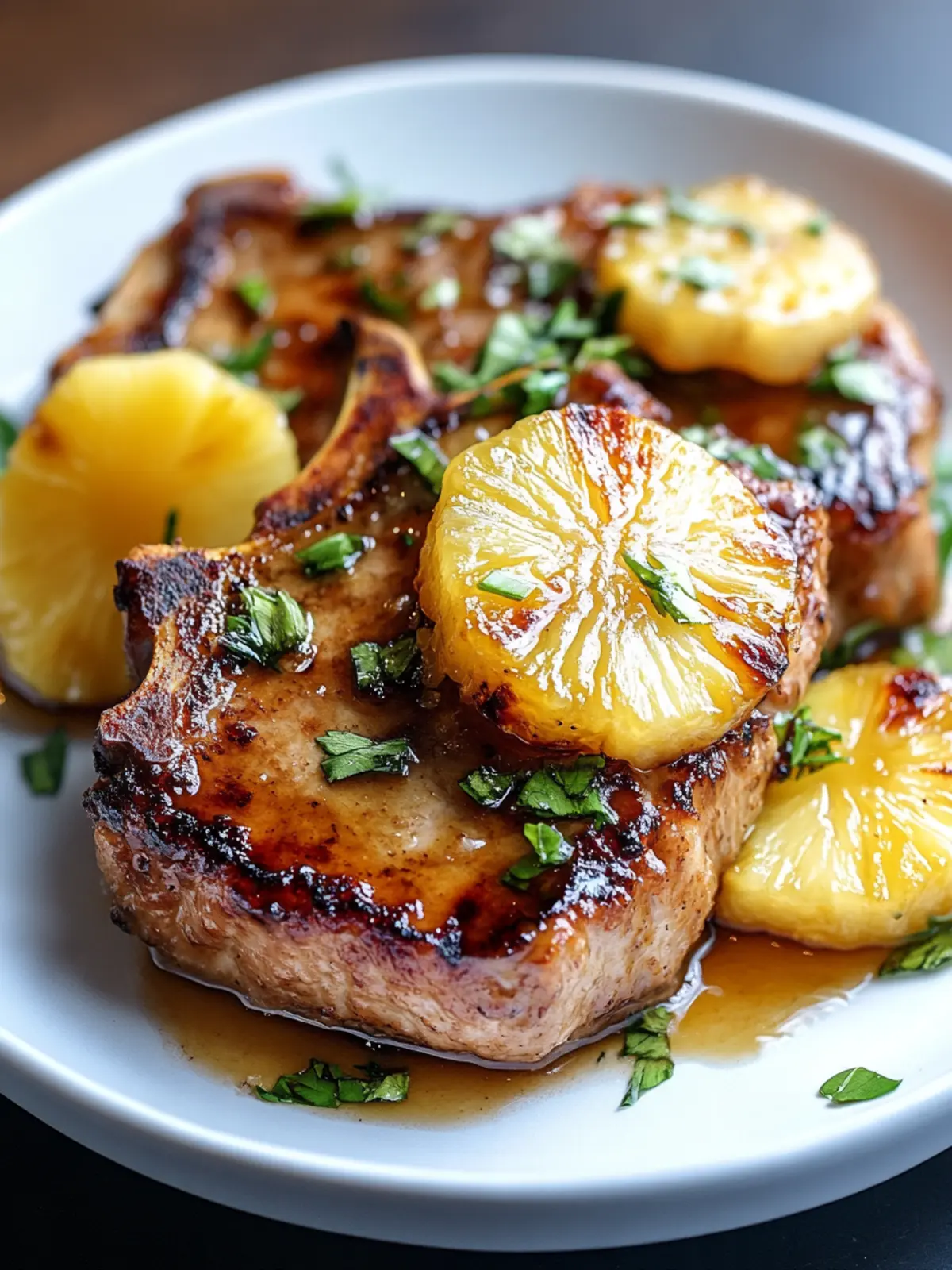 Savory Pineapple Ginger Pork Chops for a Flavor Explosion 4 Pineapple Ginger Pork Chops