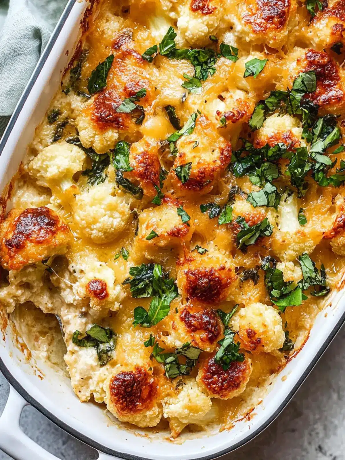 Creamy Cauliflower Casserole: Comfort Food to Savor Today 4 Cauliflower Casserole