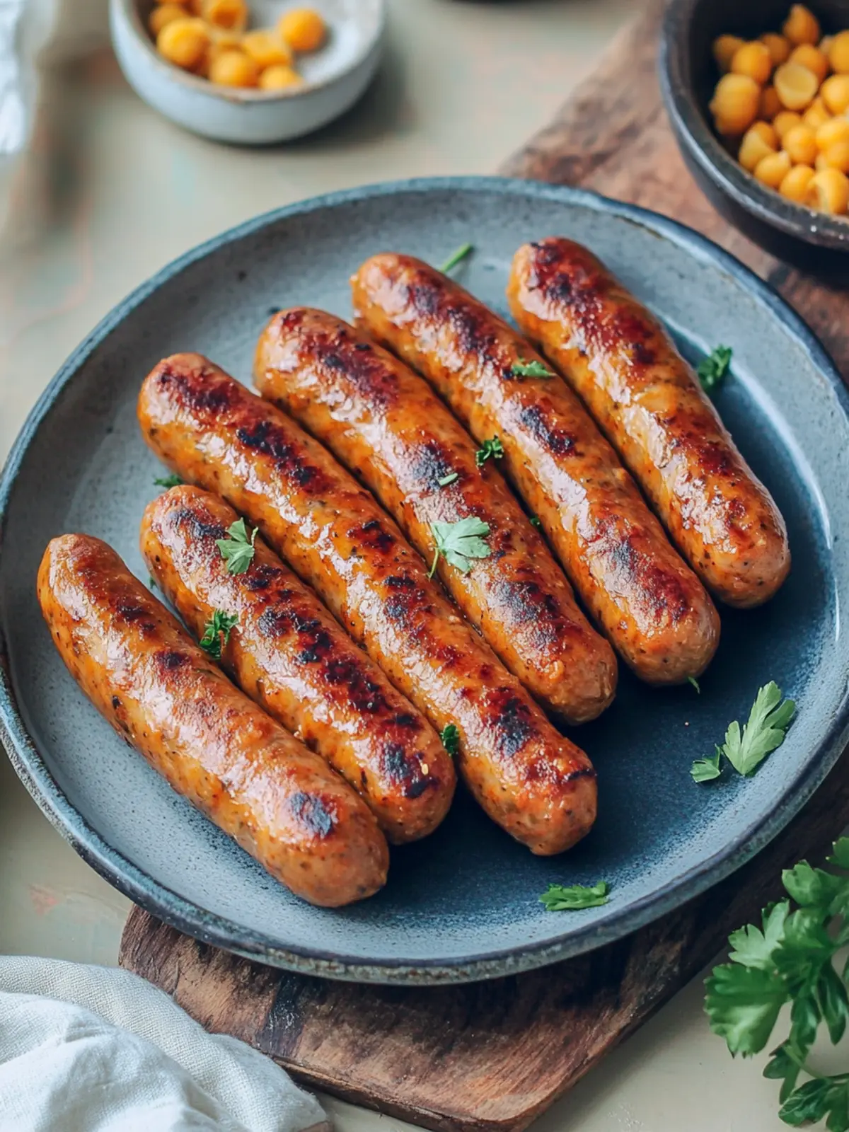 Delicious Chickpea Sausages That Even Meat Lovers Will Crave 2 Chickpea Sausages