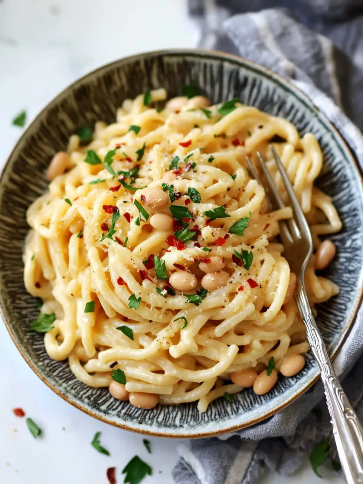 Creamy White Bean Pasta: A Cozy Dinner in Just 20 Minutes 2 Creamy White Bean Pasta