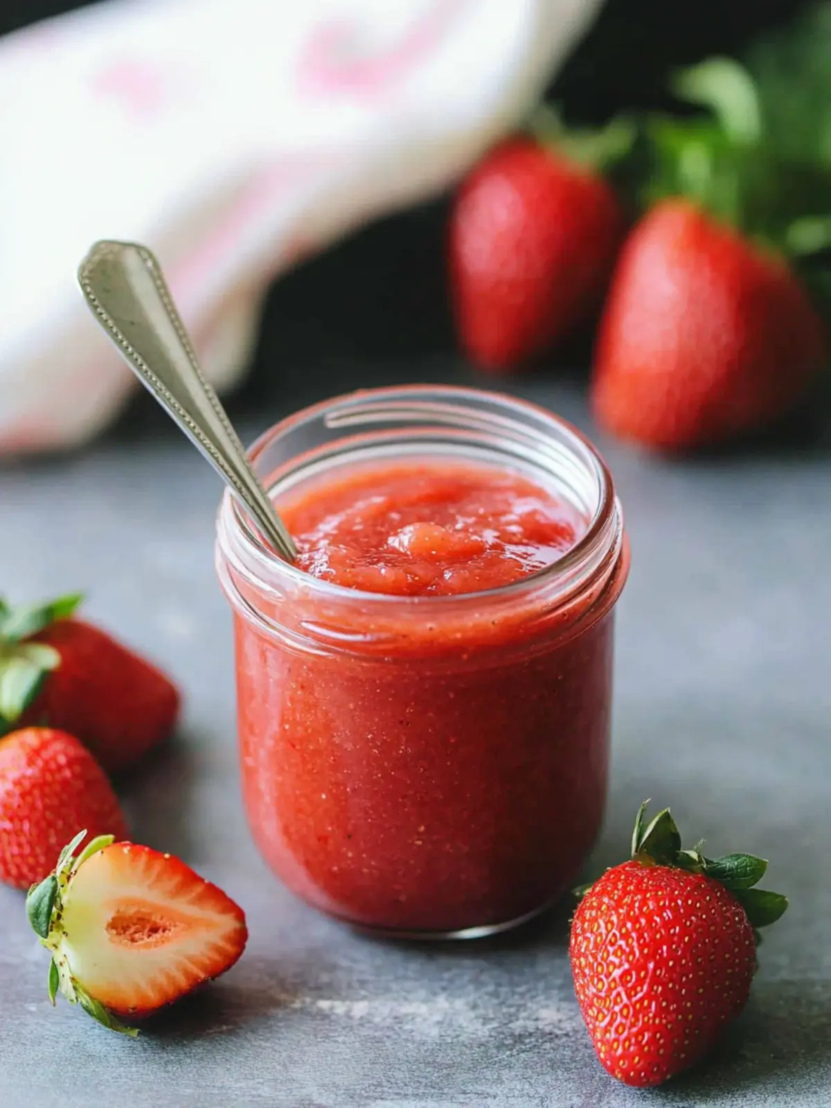 Deliciously Easy Homemade Strawberry Applesauce Recipe 4 Homemade Strawberry Applesauce