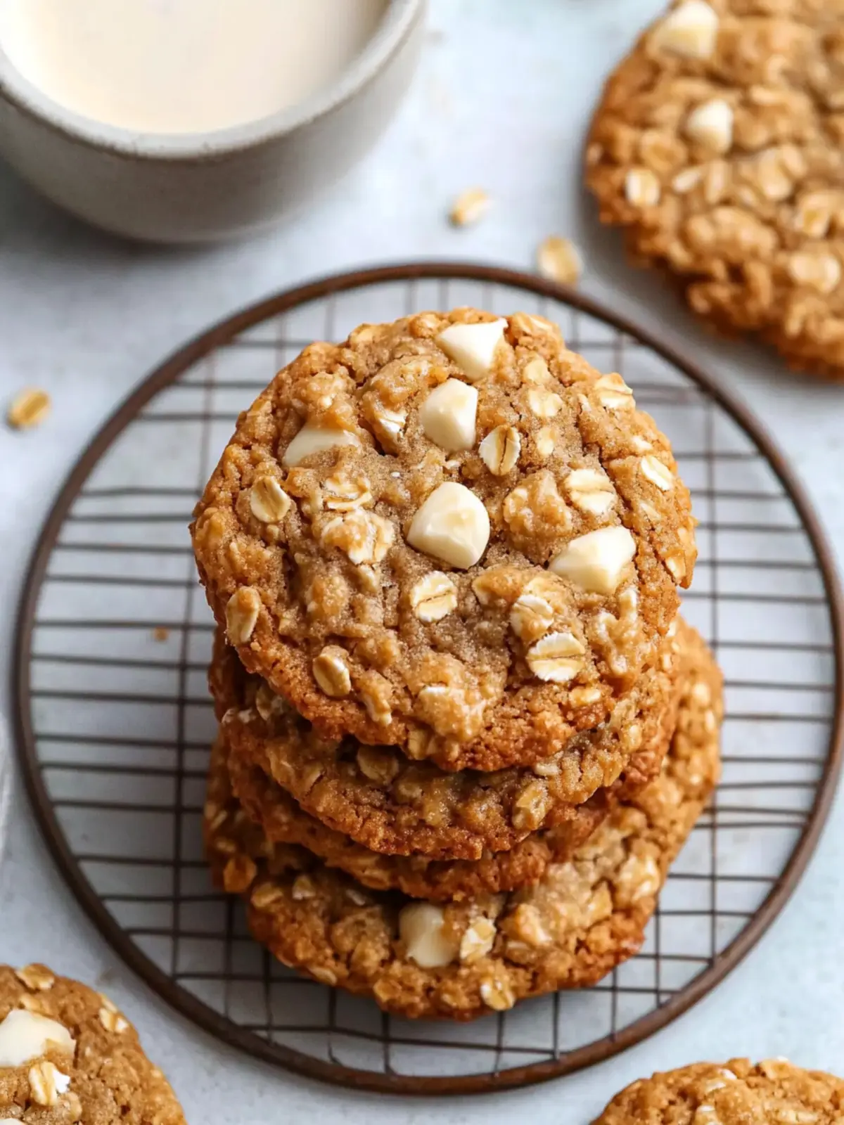 Irresistible Biscoff Oatmeal Cookies for Sweet Cravings 3 Biscoff Oatmeal Cookies