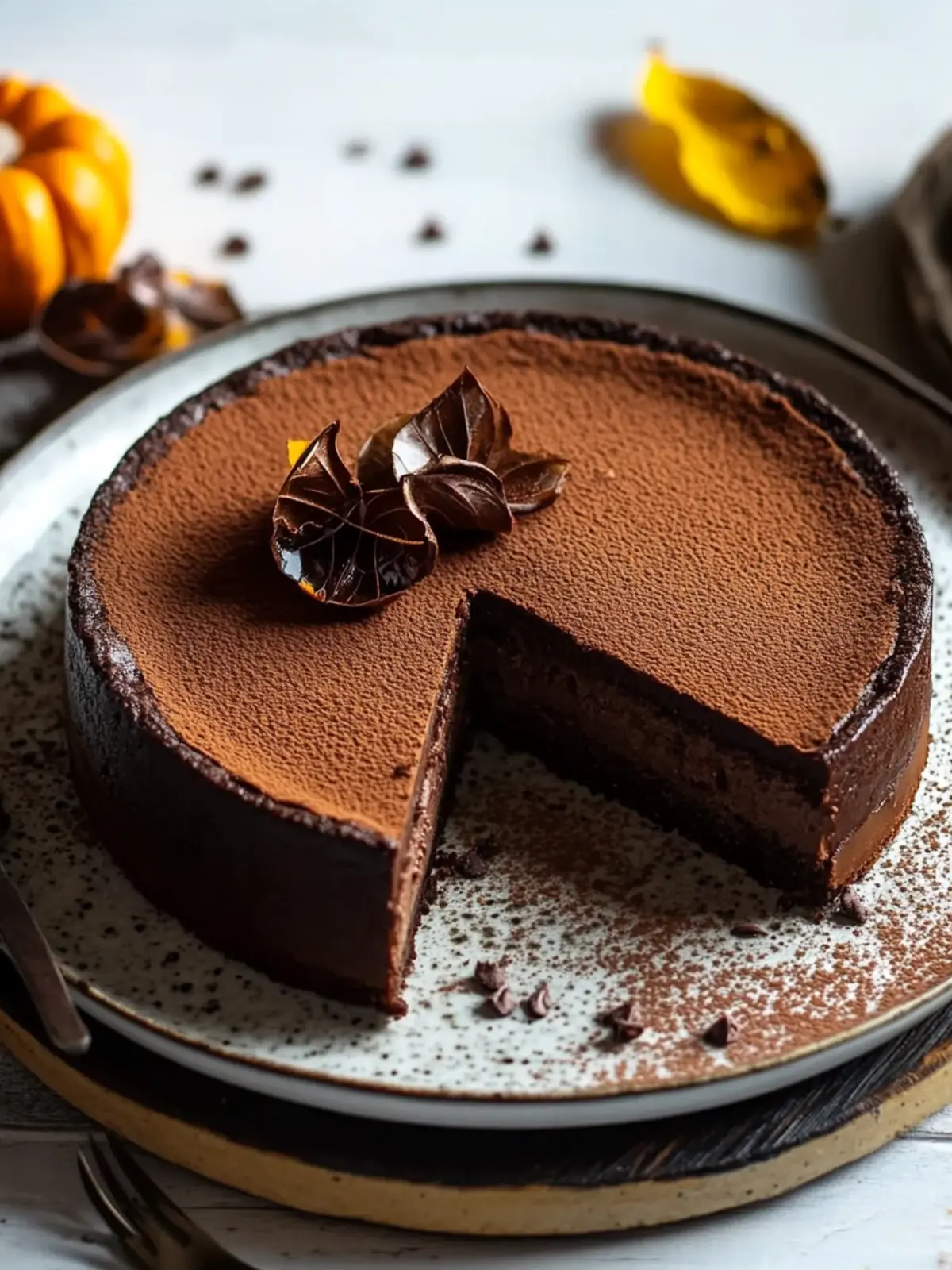 Chocolate Pumpkin Torte: A Decadent Fall Delight You’ll Love 3 Chocolate Pumpkin Torte