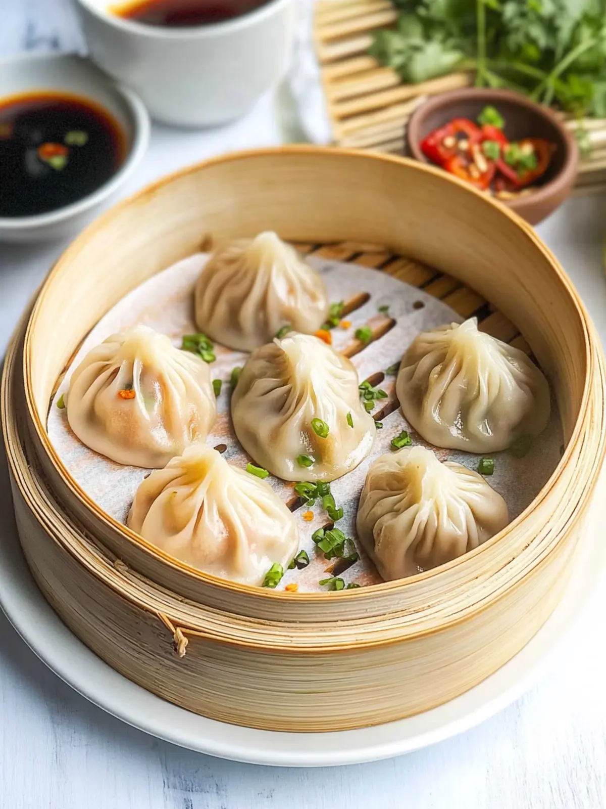 Juicy Steamed Chicken Dumplings: A Flavorful Homemade Treat 3 Juicy Steamed Chicken Dumplings
