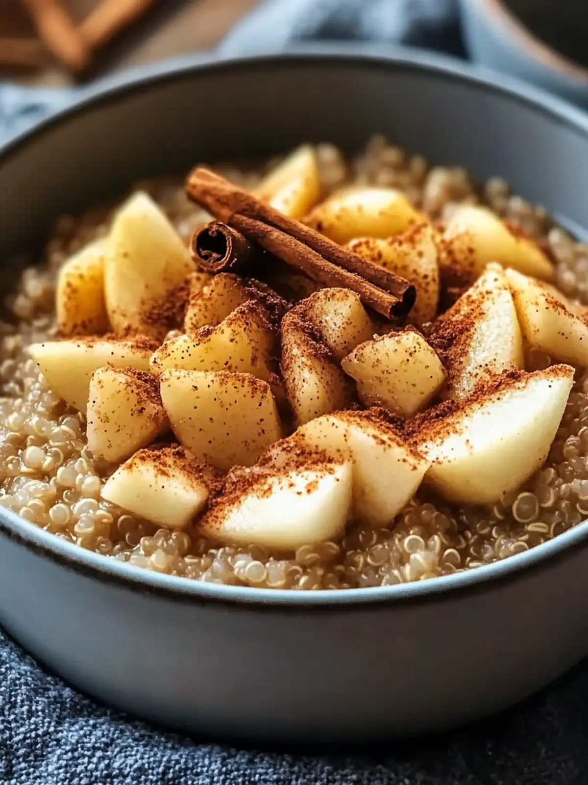 Cinnamon Apple Breakfast Quinoa for a Cozy Morning Boost 4 Cinnamon Apple Breakfast Quinoa