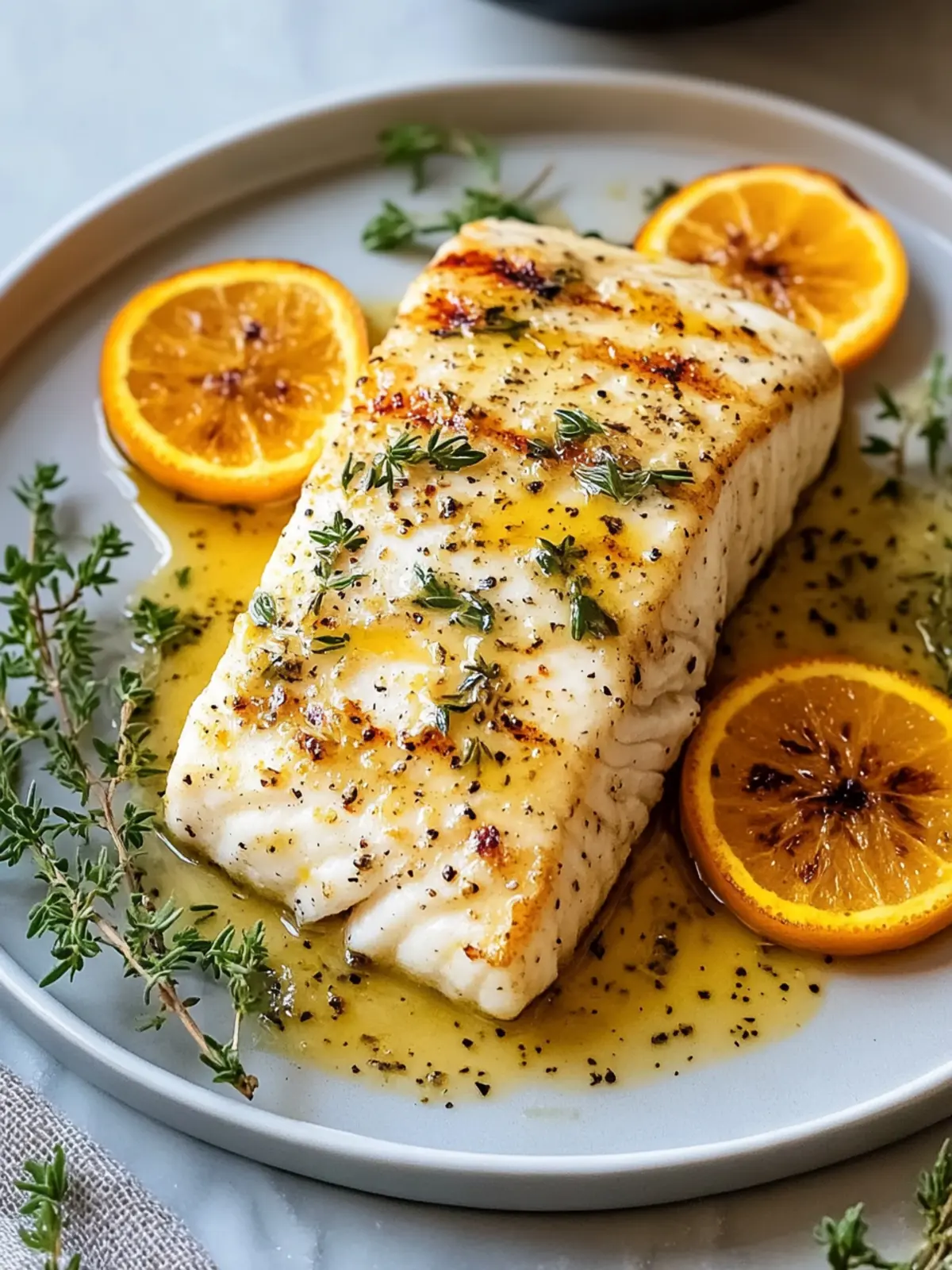 Zesty Orange Dijon Grilled Halibut You’ll Crave Again! 3 Orange Dijon Grilled Halibut