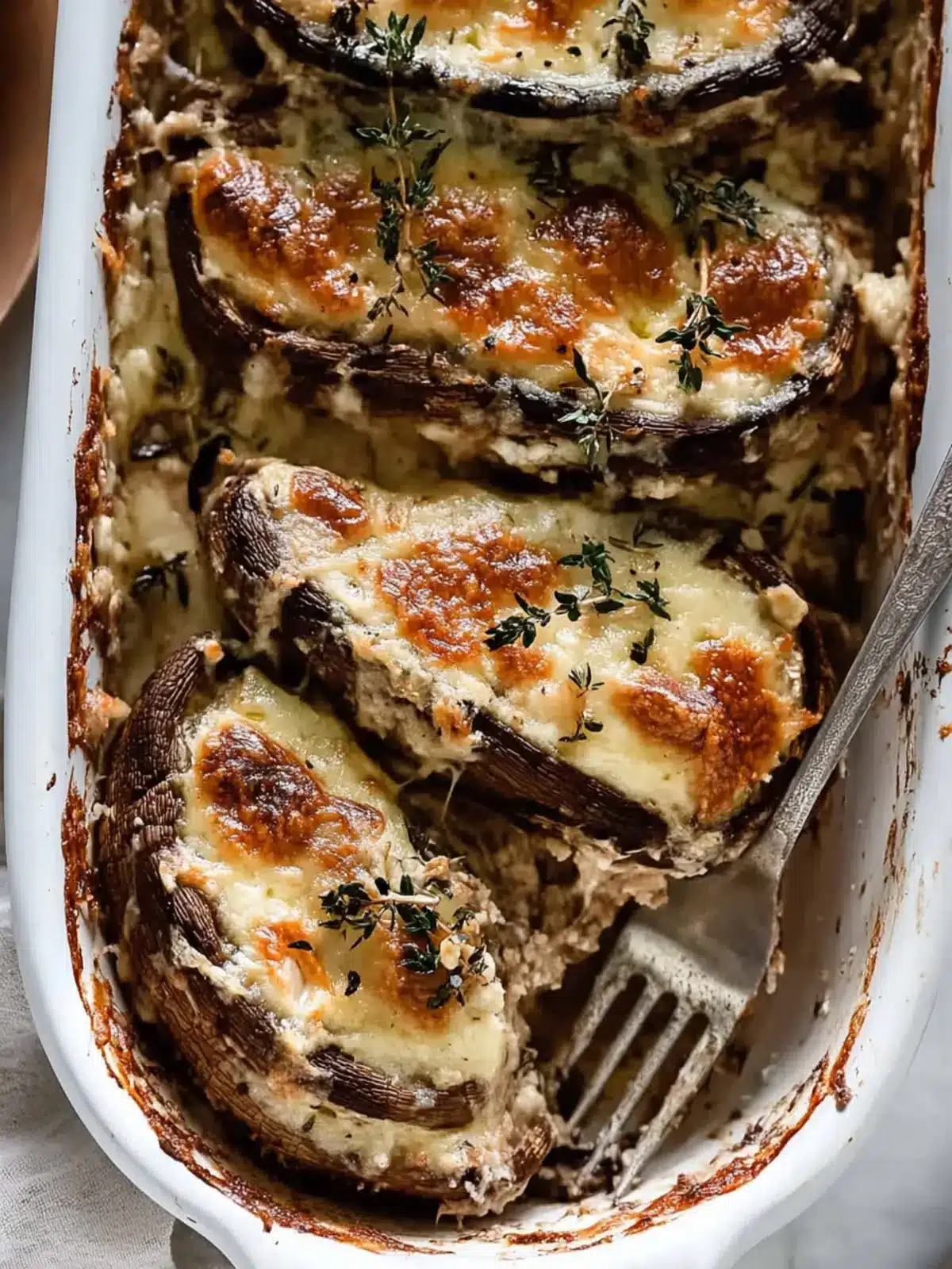 Decadent Scalloped Portobello Mushrooms Your New Favorite Dish 2 Scalloped Portobello Mushrooms