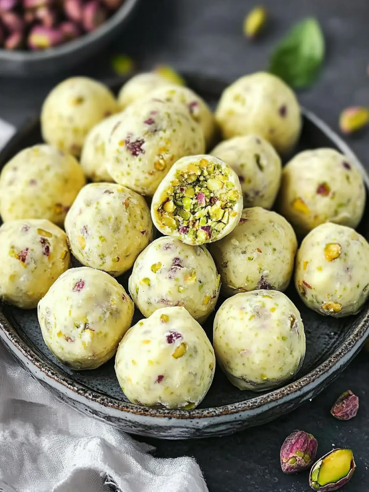 Decadent White Chocolate Pistachio Truffles You’ll Love 4 White Chocolate Pistachio Truffles