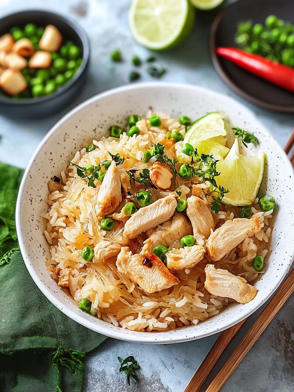 Savor Hawaiian Chicken Long Rice: A Cozy Delight at Home 4 Hawaiian Chicken Long Rice