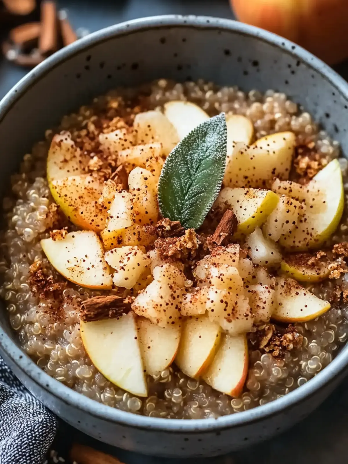 Cinnamon Apple Breakfast Quinoa for a Cozy Morning Boost 3 Cinnamon Apple Breakfast Quinoa