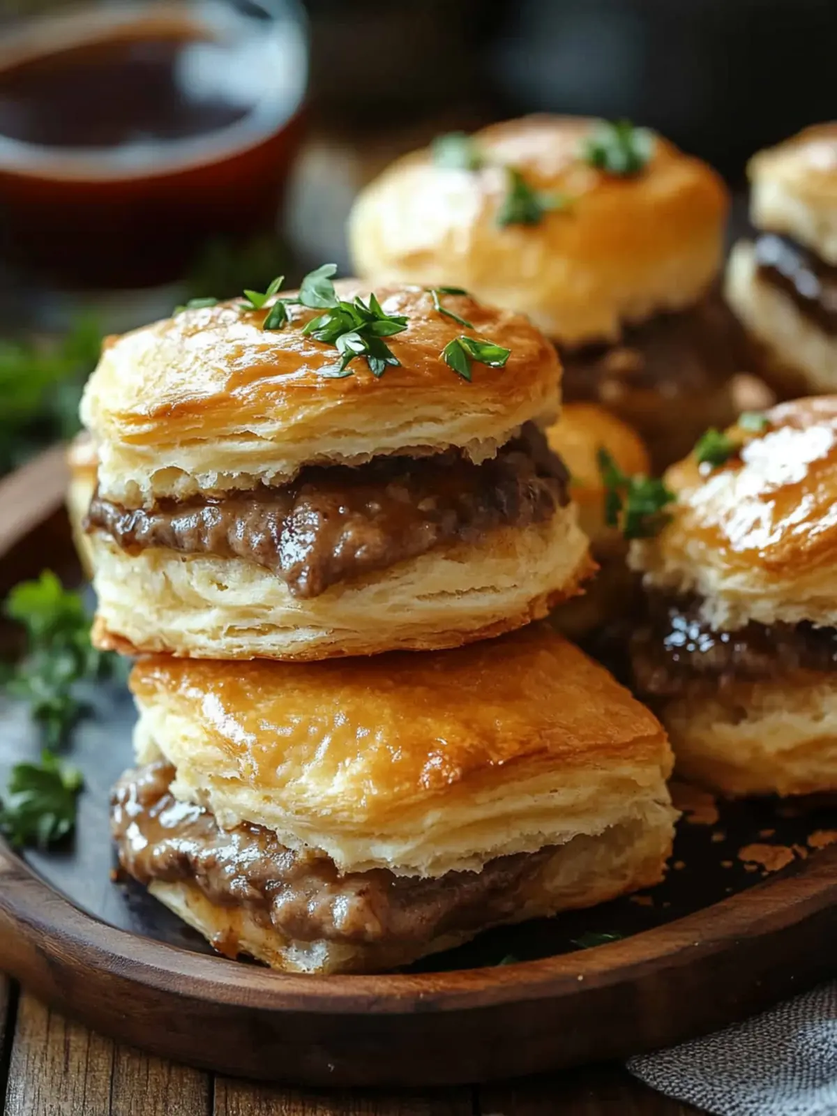 Savory French Dip Biscuits Perfect for Comfort Food Lovers 3 French Dip Biscuits
