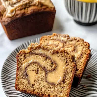 Irresistible Swirled Cookie Butter Banana Bread Delight 10 Swirled Cookie Butter Banana Bread