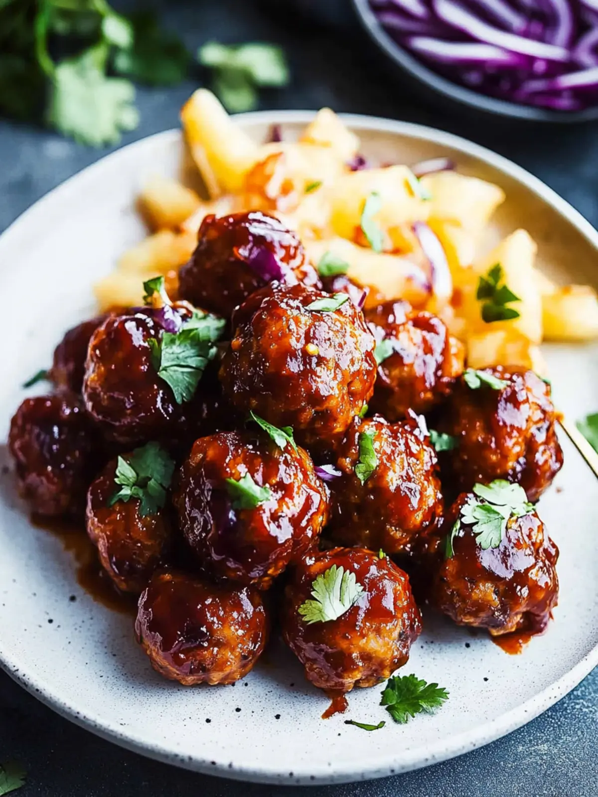 Pineapple BBQ Meatballs: A Tropical Twist on Dinner Delight 5 Pineapple BBQ Meatballs