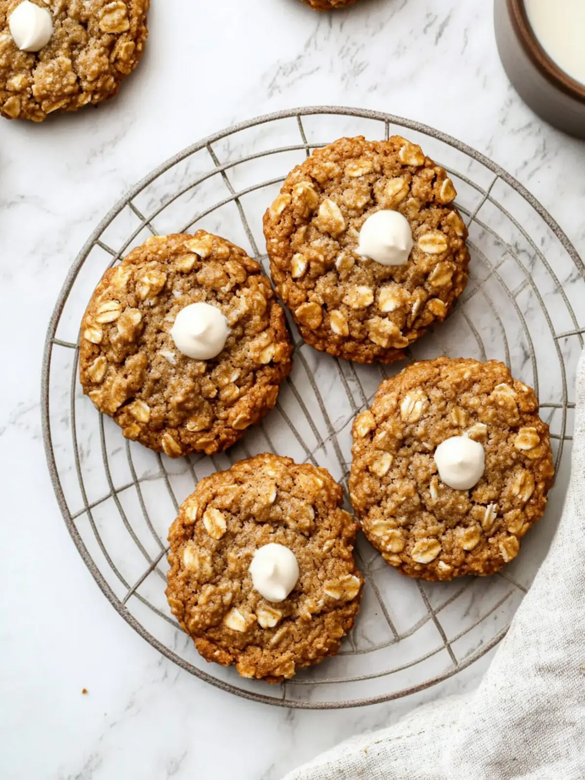 Irresistible Biscoff Oatmeal Cookies for Sweet Cravings 2 Biscoff Oatmeal Cookies