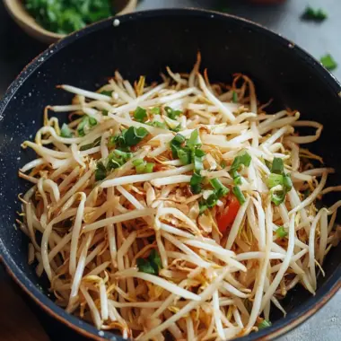 Savory Bean Sprout Stir Fry: Quick, Crunchy Delight 10 Bean Sprout Stir Fry